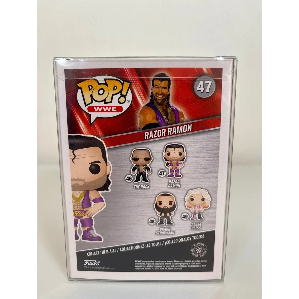 Funko Pop WWE Razor Ramon 47 Vinyl Figure Scott Hall Wrestling Collectible